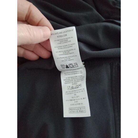 Patagonia Fleet with Belted Tank Dress Black Small - Picture 10 of 11